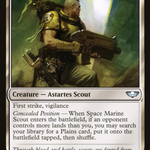 Space Marine Scout (40K-015) - Warhammer 40,000 Commander