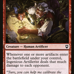 Ingenious Artillerist (CLB-182) - Commander Legends: Battle for Baldur's Gate