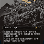 Relentless Rats (SLP-010) - Secret Lair Showdown