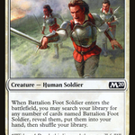 Battalion Foot Soldier (M20-007) - Core Set 2020
