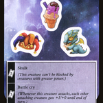 Space Fungus Snickerdoodle (UNF-029) - Unfinity Sticker Sheets