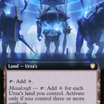 Urza's Workshop (BRC-051) - The Brothers' War Commander: (Extended Art)