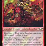 Khârn the Betrayer (40K-79★) - Warhammer 40,000 Commander Foil