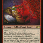 Goblin Cruciverbalist (UNF-396) - Unfinity Foil