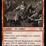Orcish Siegemaster (LTC-033) - Tales of Middle-earth Commander