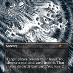 Thoughtseize (SLD-1117) - Secret Lair Drop (Borderless)