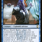 Shield Broker (PPSNC-29P) - New Capenna Commander Promos Foil