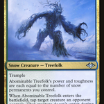Abominable Treefolk (MH1-194) - Modern Horizons