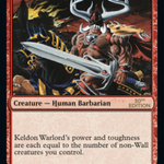 Keldon Warlord (30A-156) - 30th Anniversary Edition