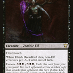 Elvish Dreadlord (CMR-121) - Commander Legends