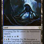 Creeping Tar Pit (CLB-888) - Commander Legends: Battle for Baldur's Gate
