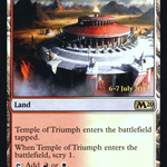 Temple of Triumph (PRE-257S) - Core Set 2020 Promos Foil