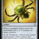 Contagion Clasp (ONC-129) - Phyrexia: All Will Be One Commander
