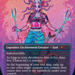 Thassa, Deep-Dwelling (SLD-1279) - Secret Lair Drop: (enchantment) (Borderless)