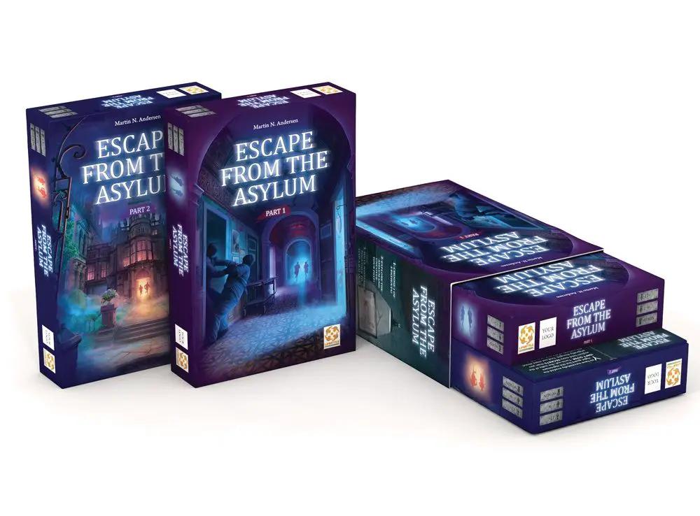 STANDARD EDITION Escape from the Asylum 1-6 Player Cooperative Game (Imperial Publishing) by Mayday Games
