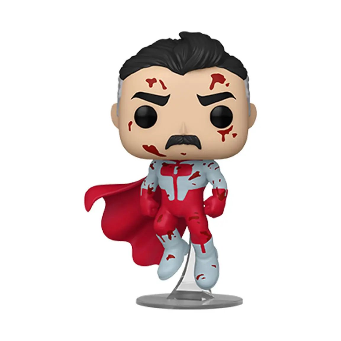 Funko POP! Invincible Omni-Man Bloody Variant vinyl figure from THE MIGHTY HOBBY SHOP, 4.76-inch collectible toy, detailed character design