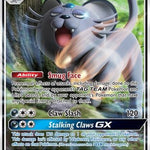 Alolan Persian GX 129/236 - SM  Cosmic Eclipse Holofoil