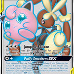 Mega Lopunny & Jigglypuff GX (Full Art) 225/236 - SM  Cosmic Eclipse Holofoil