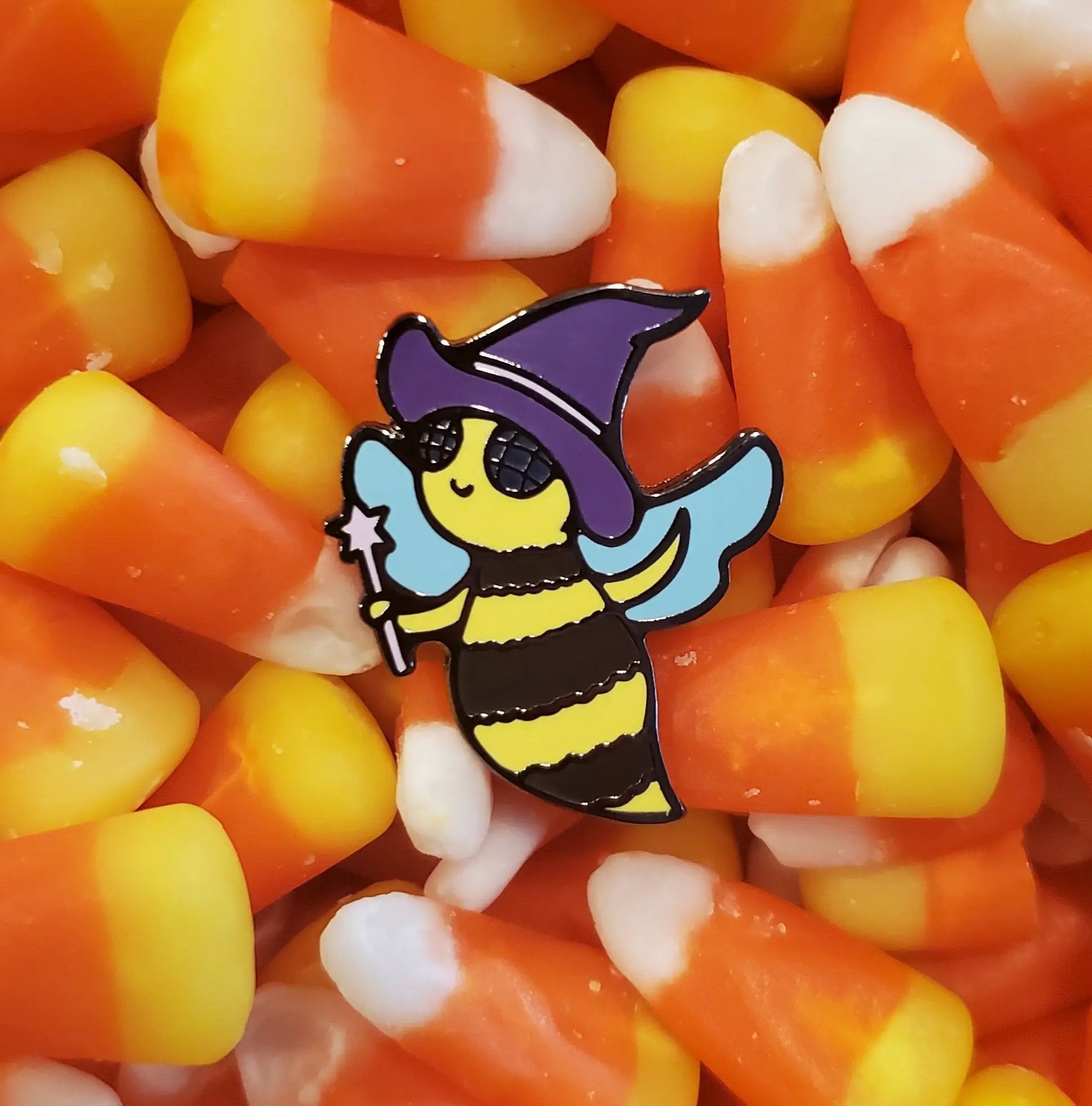 Beewitched Pin by Kolorspun