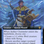 Aether Channeler (DMU-392) - Dominaria United: (Extended Art)