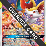 Charizard & Braixen GX (SM Black Star Promo) SM230 - Jumbo Cards Holofoil