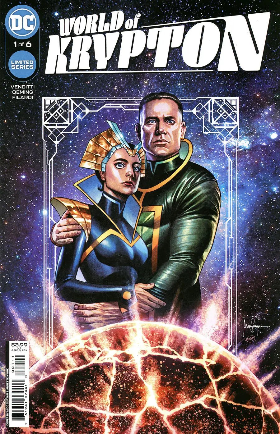 WORLD OF KRYPTON #1 (OF 6) CVR A MICO SUAYAN (12/08/2021) by Unknown Comic Books