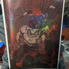 Final Boss 4 black and blood foil comic by Jams Fortress Comics, featuring cover art by Todd Beats and Tyler Kirkham story art.