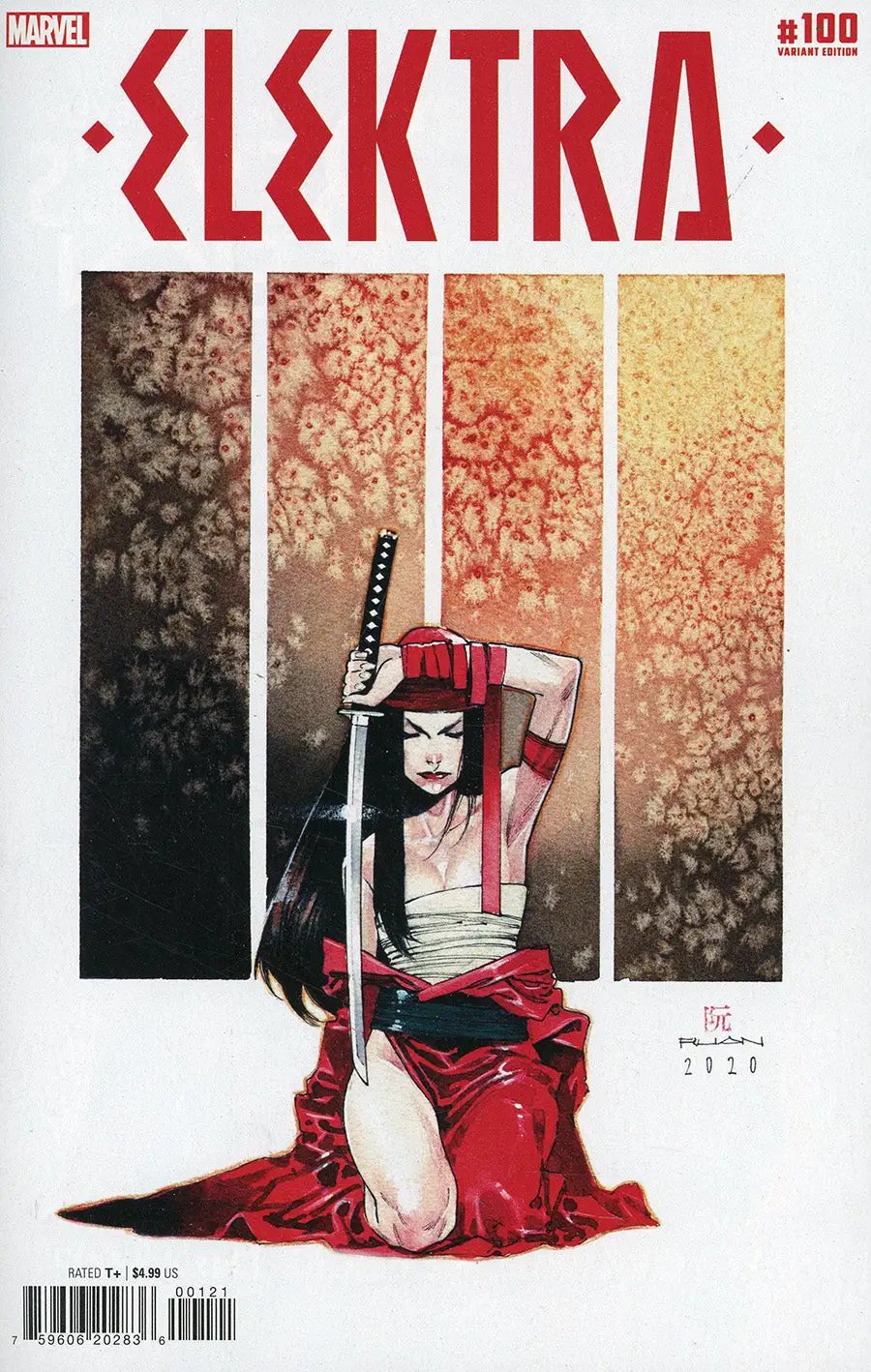 ELEKTRA 100 RUAN VARIANT (04/06/2022) (04/13/2022) by Unknown Comic Books