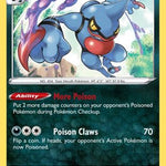Toxicroak 124/202 - SWSH01 Sword & Shield Base Set Holofoil
