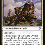 Knight of the White Orchid (VOC-092) - Crimson Vow Commander