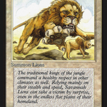 Savannah Lions (IED-039) - Intl. Collectors' Edition