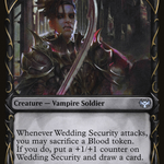 Wedding Security (VOW-299) - Innistrad: Crimson Vow: (Showcase)