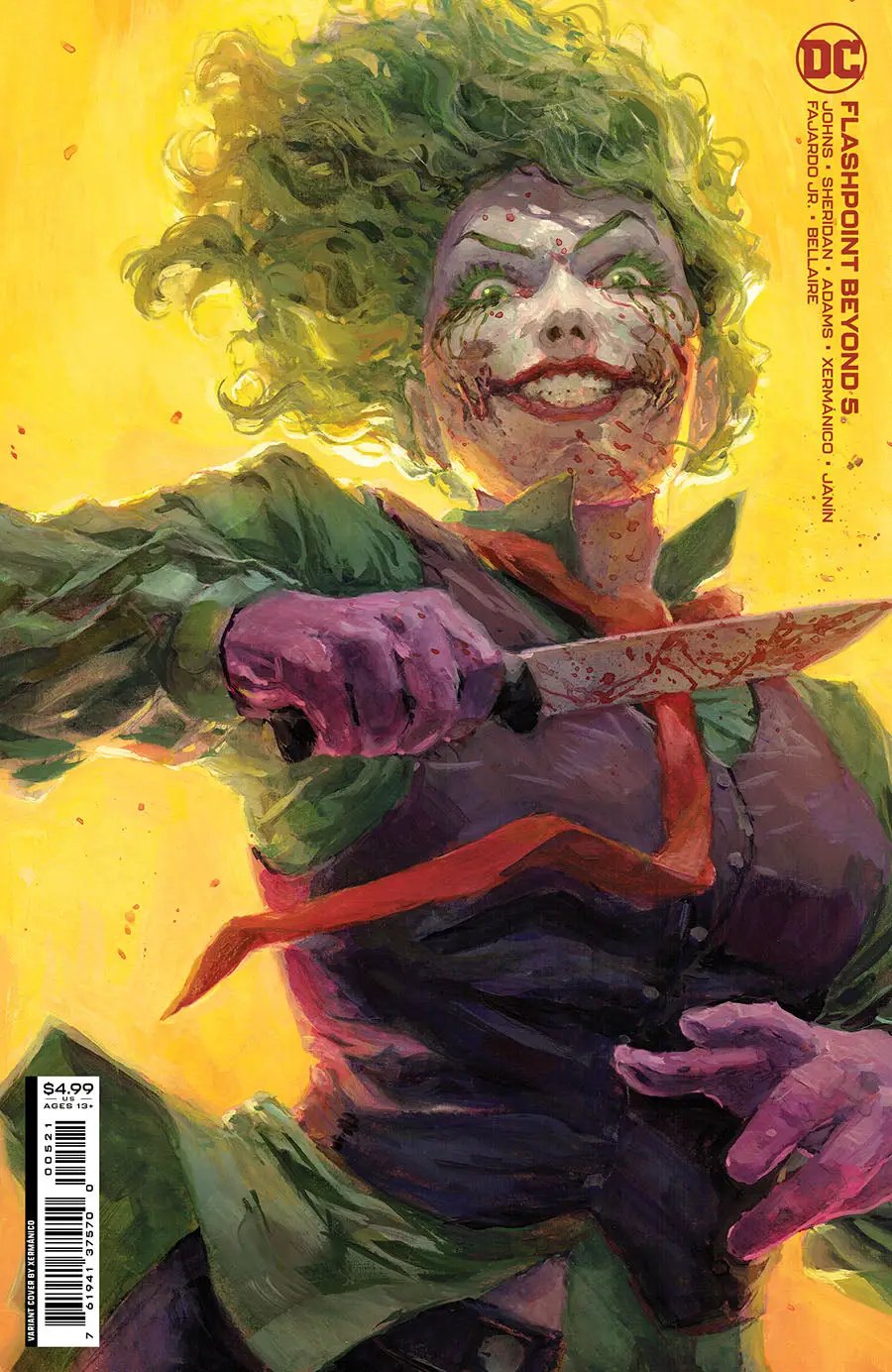 FLASHPOINT BEYOND #5 (OF 6) CVR B XERMANICO CARD STOCK VAR (09/06/2022) by Unknown Comic Books