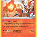 Cinderace (Pokemon League) 034/202 - League & Championship Cards Reverse Holofoil