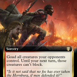 Taunt from the Rampart (LTC-151) - Tales of Middle-earth Commander: (Extended Art)
