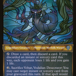 Vohar, Vodalian Desecrator (DMU-366) - Dominaria United: (Showcase) Foil