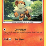 Growlithe 027/192 - SWSH02 Rebel Clash