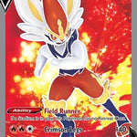Cinderace V (Full Art) 178/192 - SWSH02 Rebel Clash Holofoil