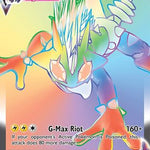 Toxtricity VMAX (Secret) 196/192 - SWSH02 Rebel Clash Holofoil
