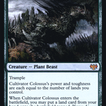 Cultivator Colossus (PRE-195) - Innistrad: Crimson Vow Promos Foil