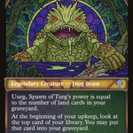 Uurg, Spawn of Turg (DMU-324) - Dominaria United: (Showcase)