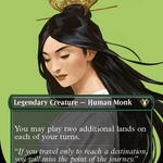 Azusa, Lost but Seeking (CMM-679) - Commander Masters (Borderless)