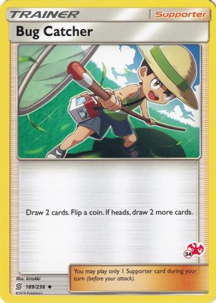 Bug Catcher (# Charizard Stamped) 189/236 - Battle Academy