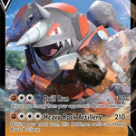 Rhyperior V 095/189 - SWSH03 Darkness Ablaze Holofoil