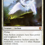 Harmonious Archon (ONC-074) - Phyrexia: All Will Be One Commander