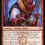 Mezzio Mugger (PPSNC-49P) - New Capenna Commander Promos Foil