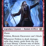 Feldon, Ronom Excavator (PRE-135) - The Brothers' War Promos Foil