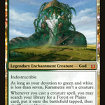 Karametra, God of Harvests (LIST-BNG-148) - The List: (enchantment)