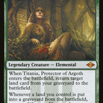 Titania, Protector of Argoth (MH2-287) - Modern Horizons 2