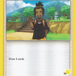 Hau (# Pikachu Stamped) 120/149 - Battle Academy